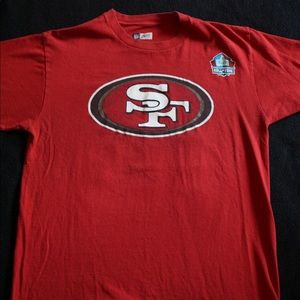 49ers Hall of Fame Montana shirt